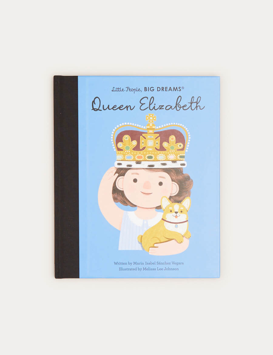 Little People, Big Dreams - Queen Elizabeth Book in Blue BOOKS from Pepa London