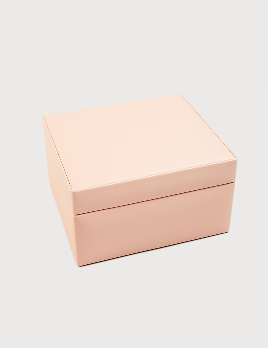 Pink Leather Musical Jewellery Box CASES from Pepa London