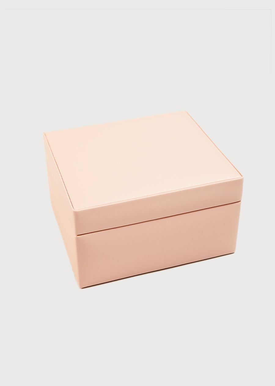 Pink Leather Musical Jewellery Box CASES from Pepa London