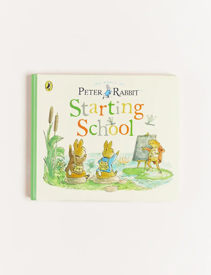 Peter Rabbit Starting School Book in Green Books from Pepa London