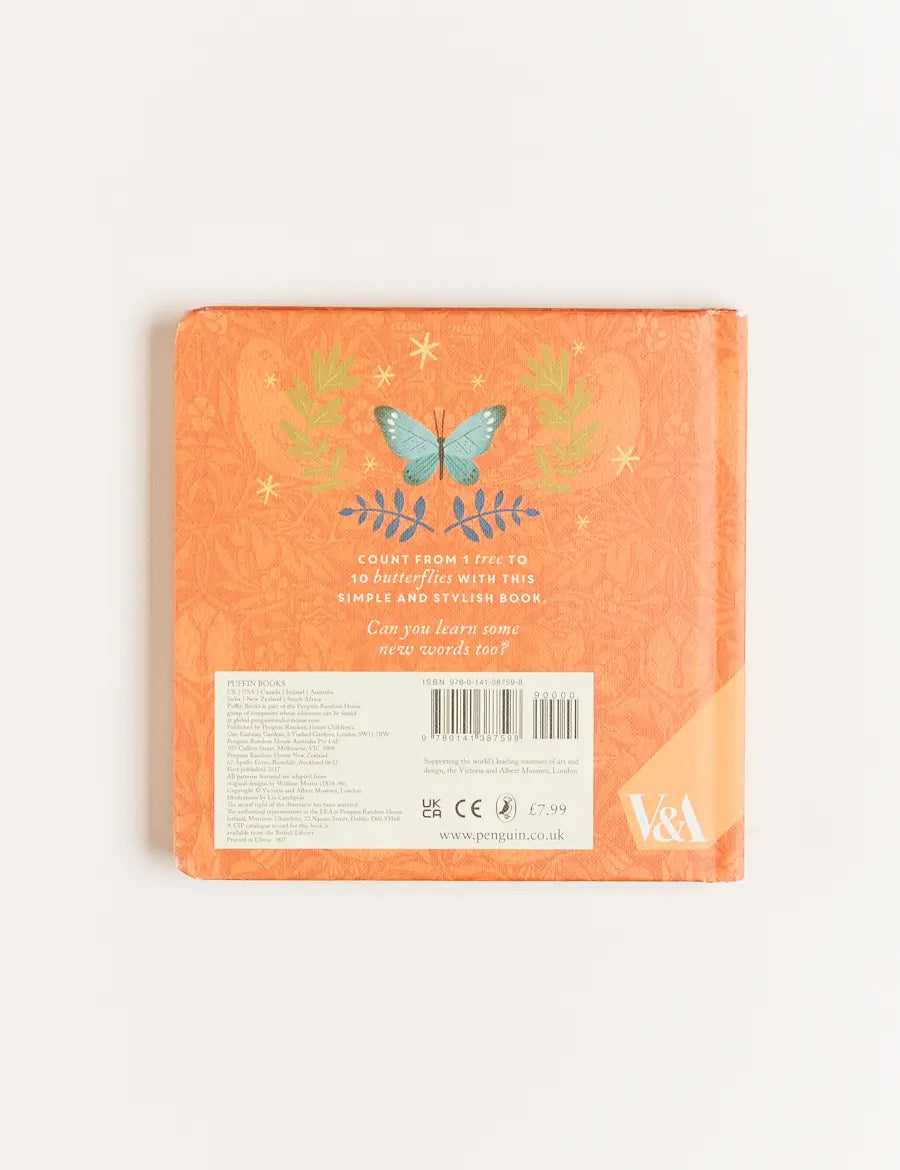 One Two Three Book in Orange Books from Pepa London