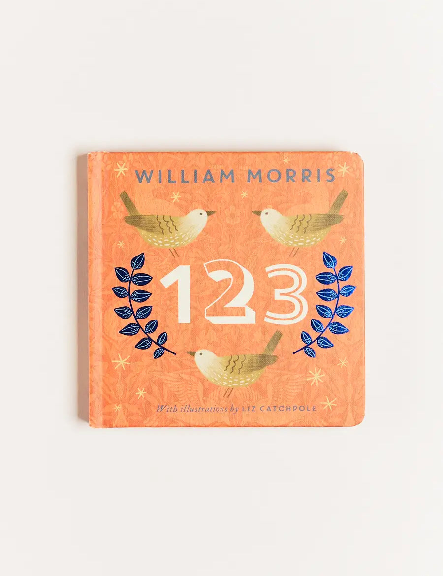 One Two Three Book in Orange Books from Pepa London