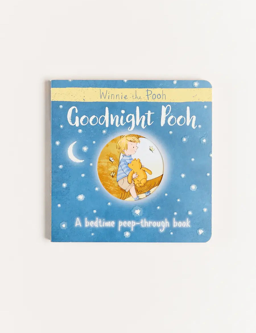 Goodnight Winnie Pooh Book in Navy Books from Pepa London