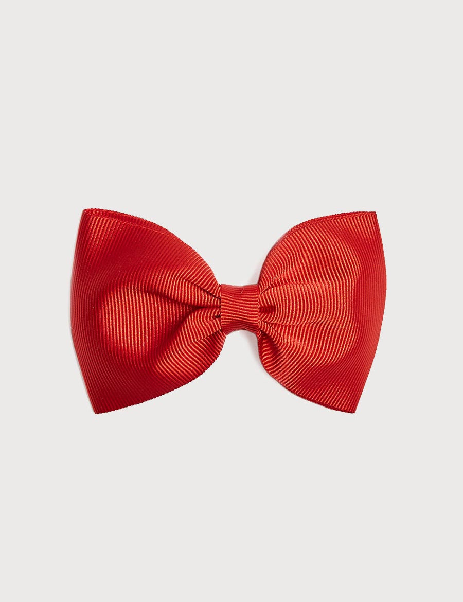 Medium bow clip - Red Hair Accessories from Pepa London