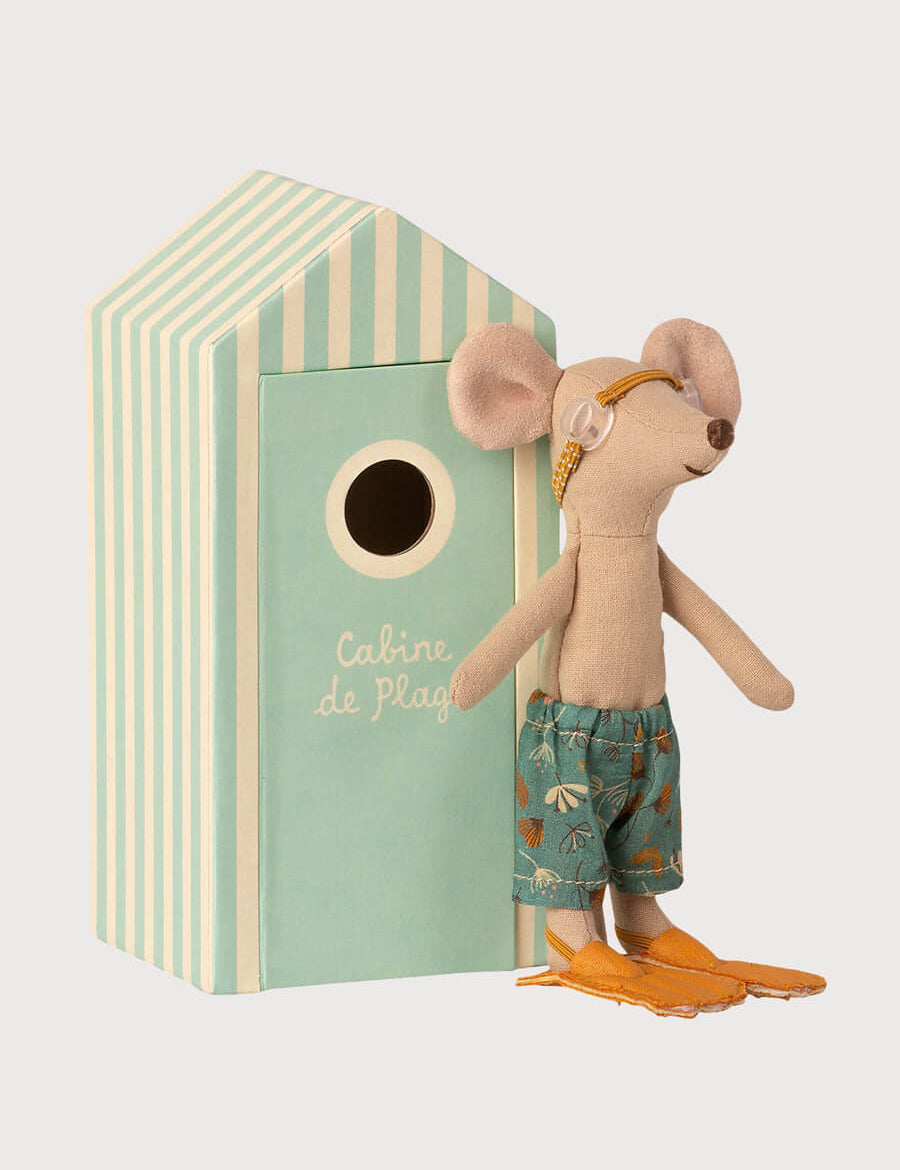 Big Brother Beach Mouse Toy Toys from Pepa London