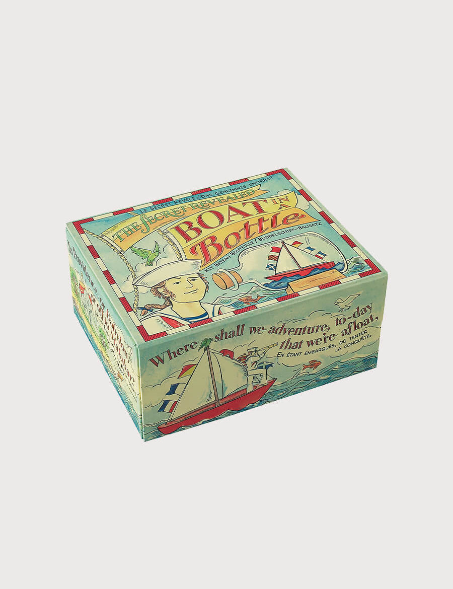 Make Your Own Boat In A Bottle Kit Toys from Pepa London