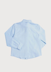 Classic Blue Cotton Oxford Shirt (4-10yrs) Shirts  from Pepa London