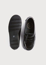 Leather Black Moccasins (26-32EU) Shoes  from Pepa London
