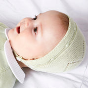 Green Cotton Bonnet Knitted Accessories  from Pepa London