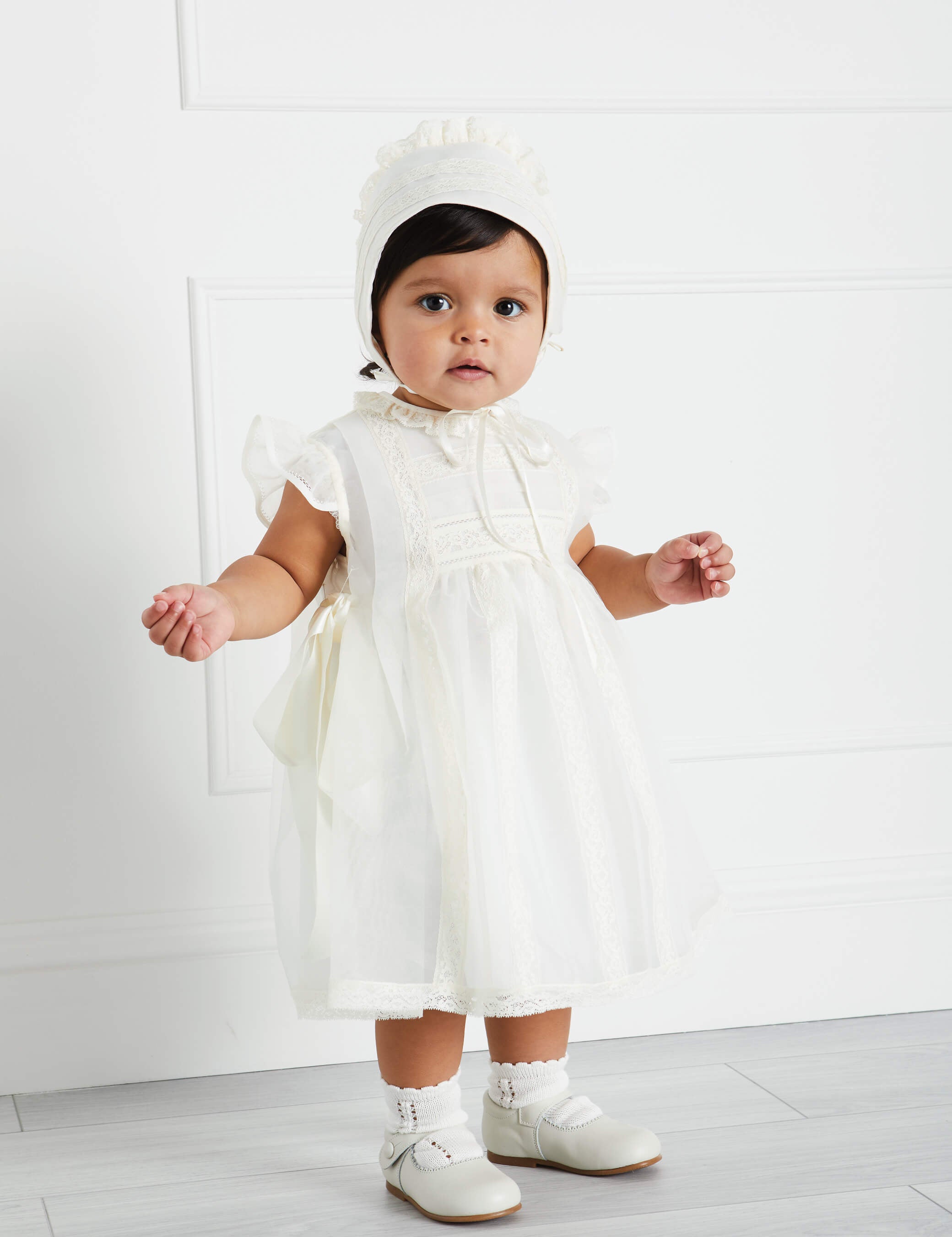 Traditional Cream Christening Gown (3mths-5yrs) Dresses from Pepa London