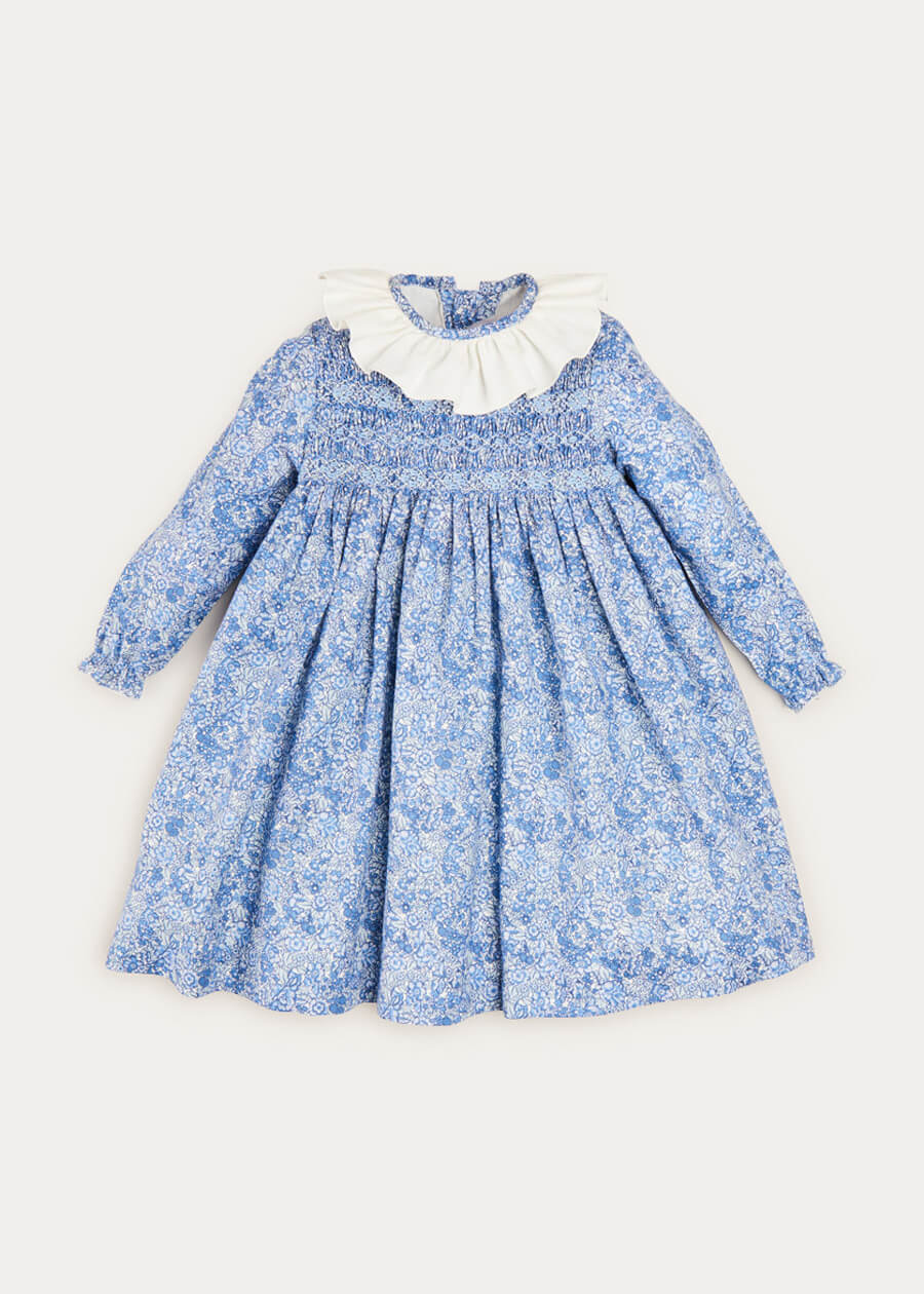 Sarah Louise,Sarah Louise dress,Sarah Louise clothing,Sarah Louise baby  dress,Sarah Louise infant dress,Sarah Louise toddler dress,blue and green  smocked baby dress,blue and green smocked infant dress,blue and green  smocked toddler dress,smocked dress