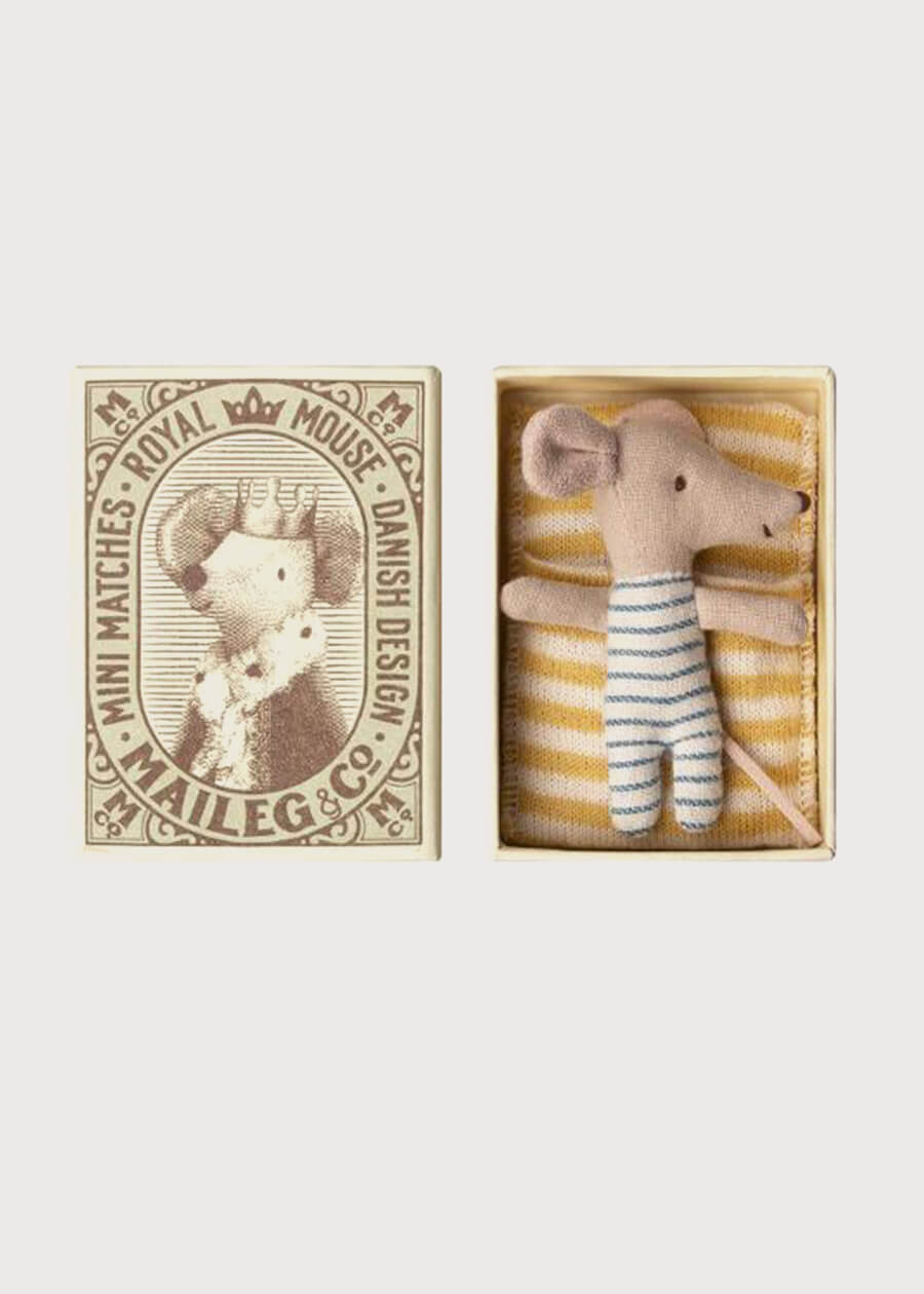 Baby Boy Mouse in Box Toys from Pepa London