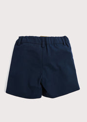 Classic Smart Shorts in Navy (4-10yrs) Shorts  from Pepa London