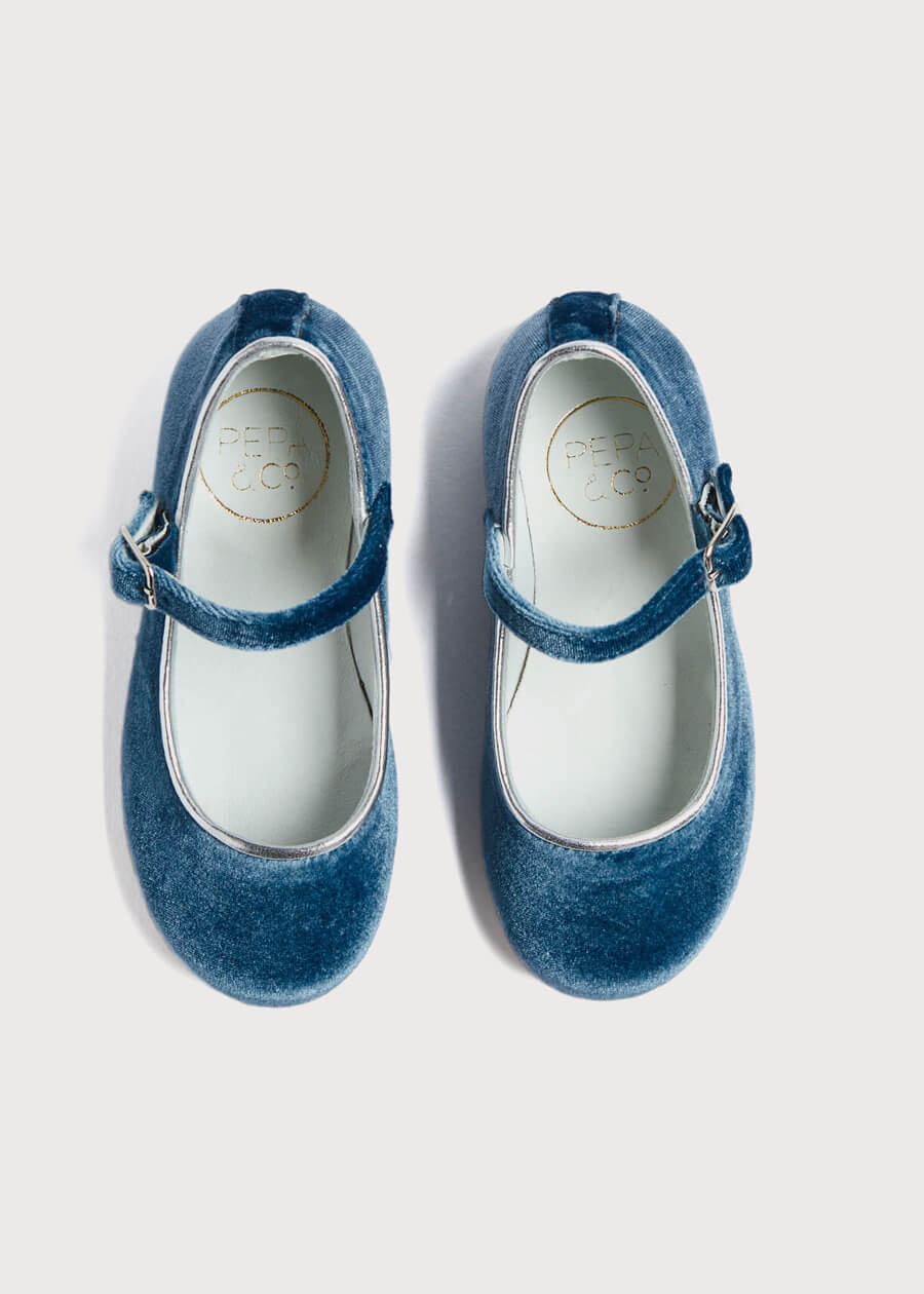 Cheapest Pepa and Company Velvet Mary Janes Sz 8