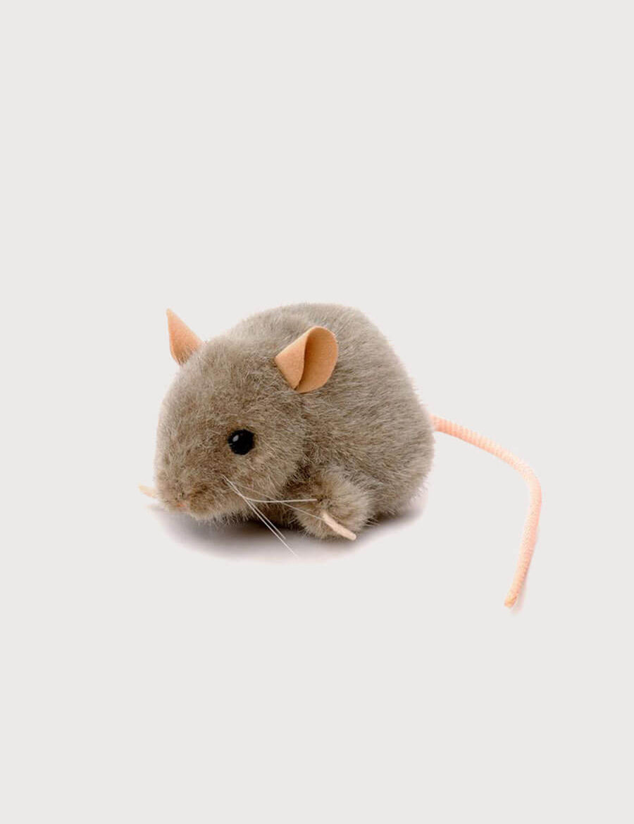 Grey Mouse Toy Toys from Pepa London
