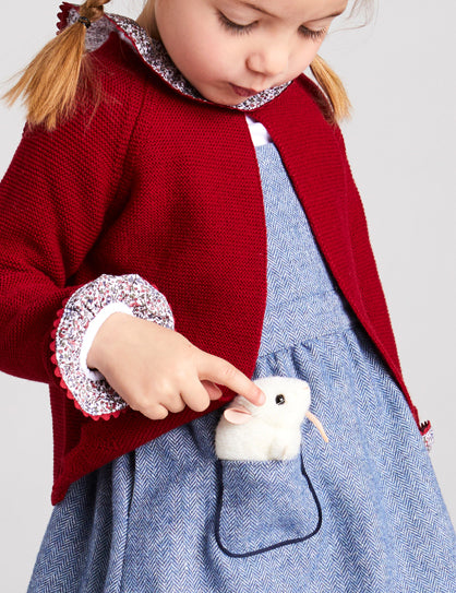 White Mouse Toy Toys from Pepa London