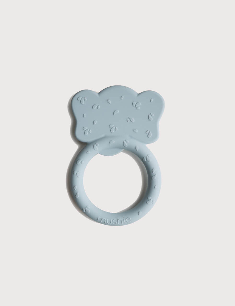 Elephant Teether in Blue Accessories from Pepa London
