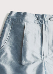 Boys Celebration Shorts Blue silk (4-10yrs) Shorts  from Pepa London
