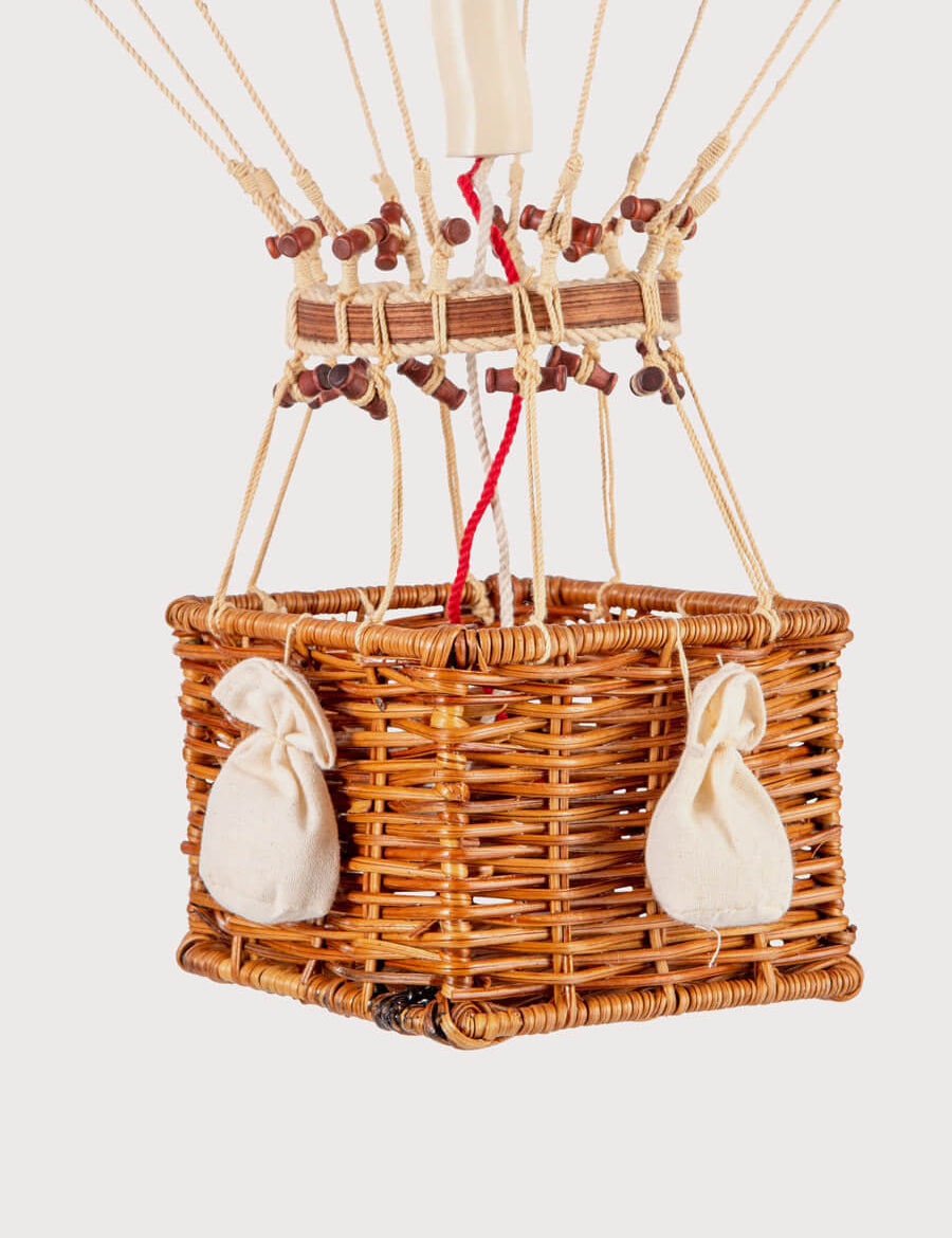 Striped Large Hot Air Balloon in Blue Toys from Pepa London