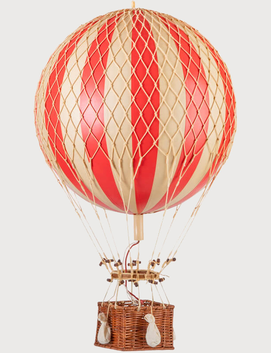 Striped Large Hot Air Balloon in Red Toys from Pepa London