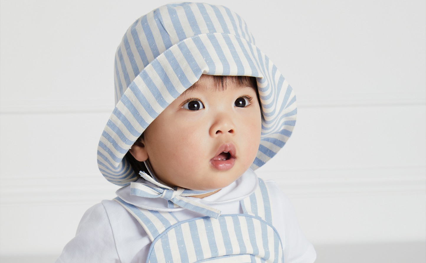 Newborn with summer clothes from Pepa London