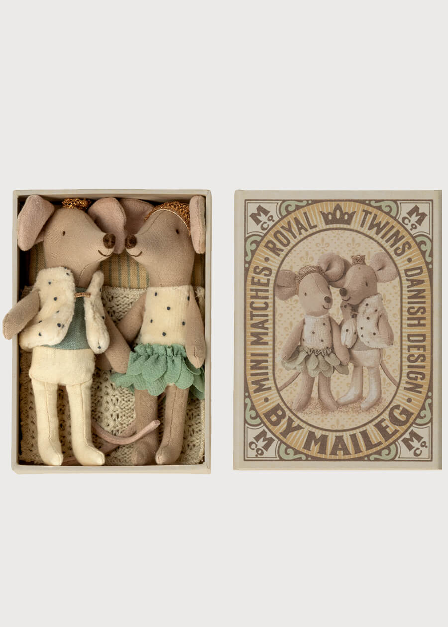Royal Twin Mice in Matchbox Toys  from Pepa London