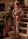 The Sussex Tartan Pyjama Set Girl Look Look  from Pepa London