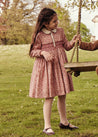 The Pink Evelyn Floral Dress Girl Look Look  from Pepa London