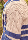 The Knitted Anchor Cardigan Boy Look Look from Pepa London