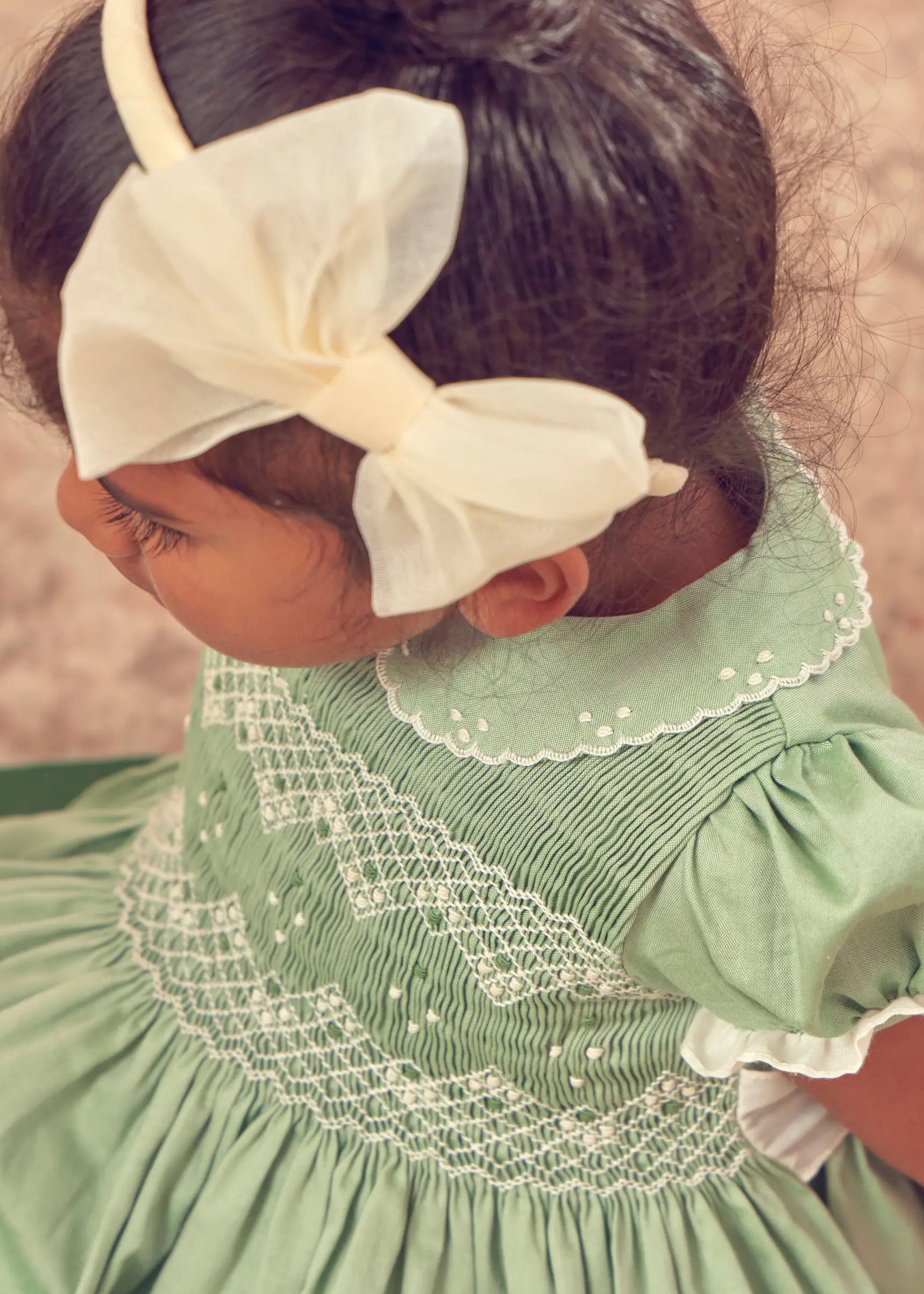 The Mint Dress Toddler Girl Look Look from Pepa London