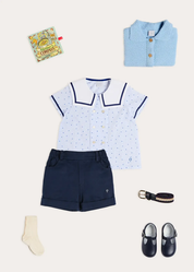 The Noah Mariner Top Toddler Boy Look Look from Pepa London