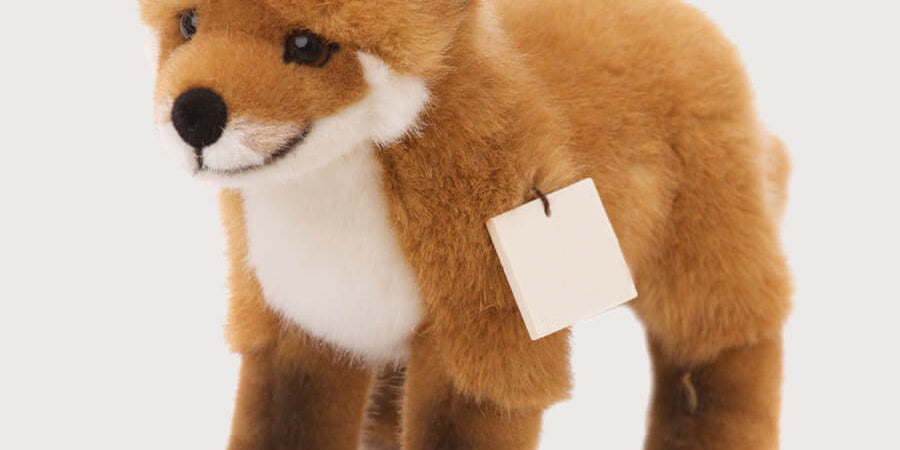 Fox Cub Standing Toy Toys  from Pepa London