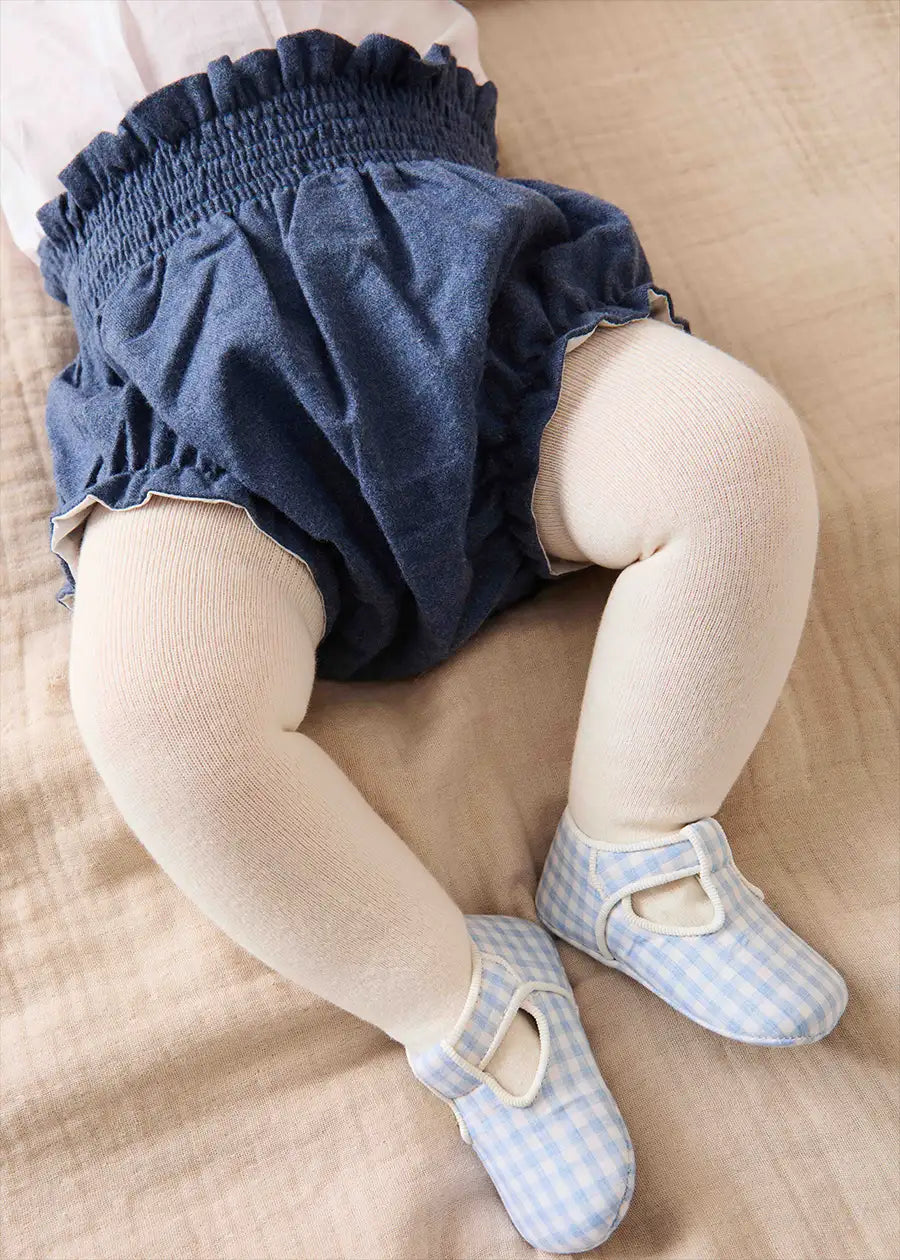 Plain Bloomers in Blue (3-2yrs) Bloomers from Pepa London