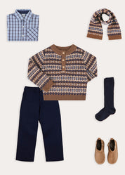 The Fair Isle Boy Look Look from Pepa London