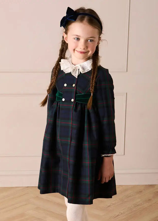 The Kinnerton Tartan Dress Girl Look LOOK from Pepa London