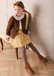 Leather Chelsea Boots In Brown (24-34EU) SHOES from Pepa London