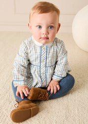 The Beaumont Check Sibling Styles Look from Pepa London