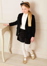 The Black Velvet Blazer with Shorts Girl Look Look  from Pepa London