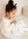 The Black and White Toile Dress Baby Girl Look Look  from Pepa London