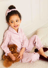 Laurel Floral Pyjamas in Pink (18mths-10yrs) Nightwear  from Pepa London