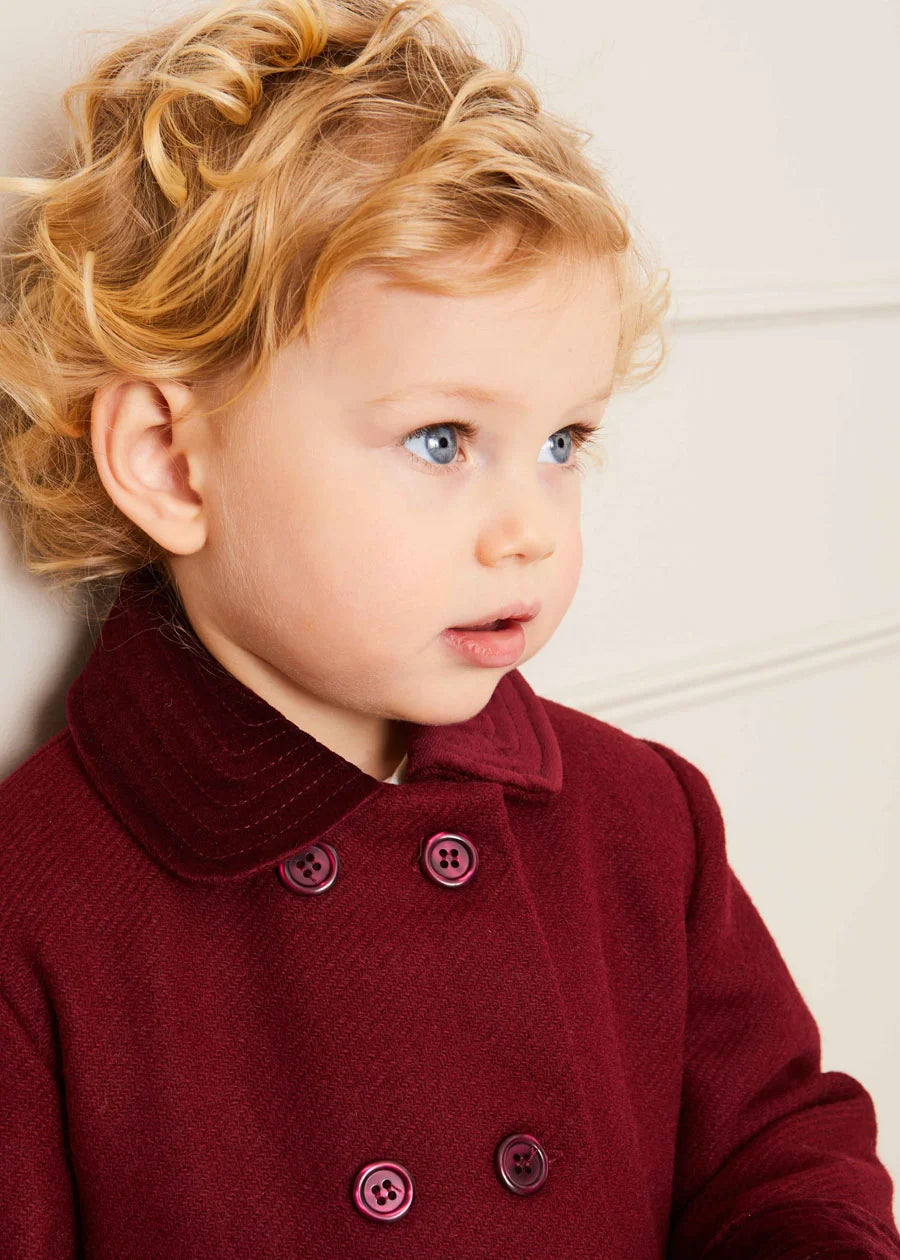The Red and White Two-Piece Set Baby Boy Look Look  from Pepa London