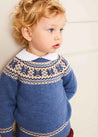 Peter Pan Collar Long Sleeve Top in White (2-5yrs) Tops & Bodysuits from Pepa London