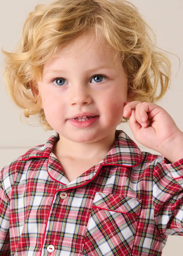 The Francis Tartan Pyjamas Set Toddler Boy Look LOOK from Pepa London
