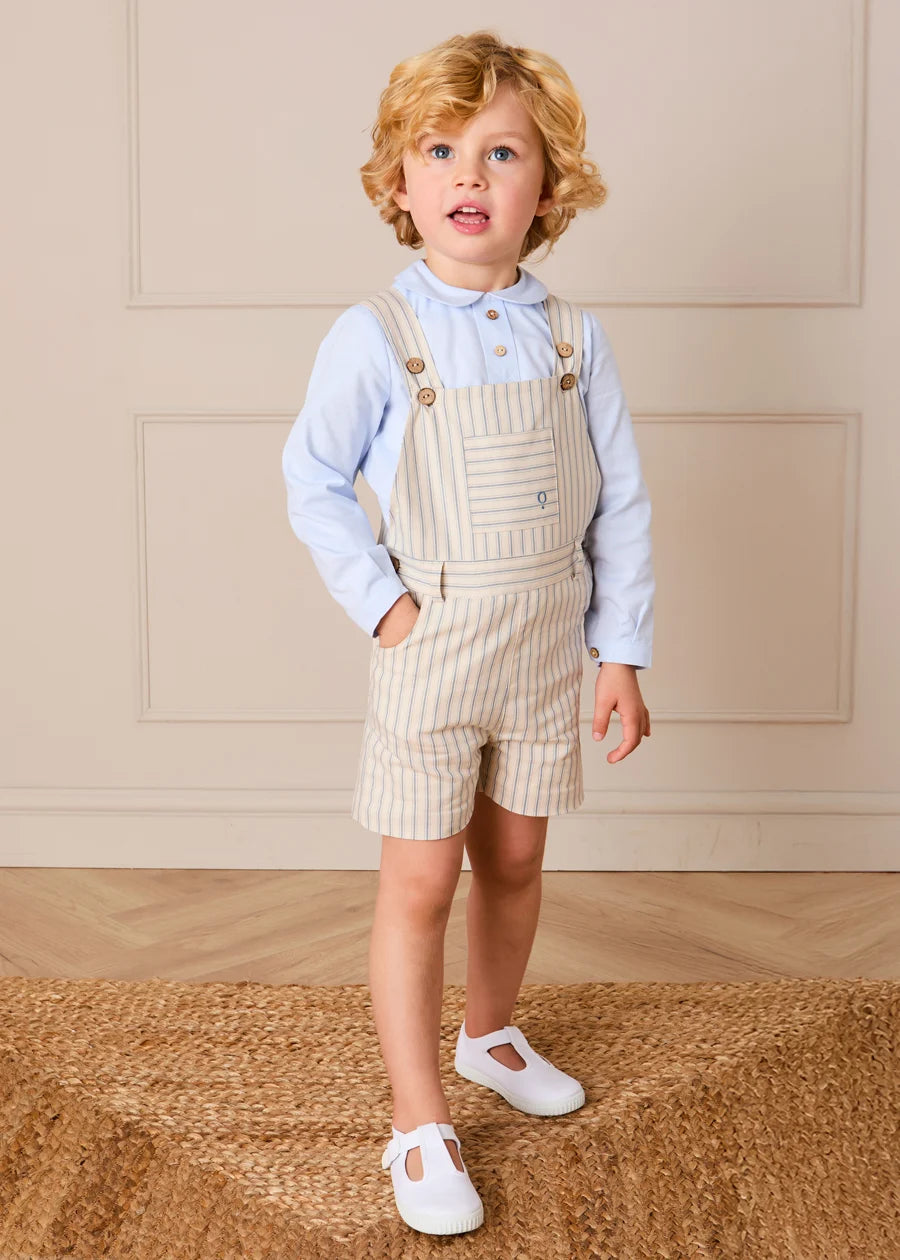 The Percy Dungarees Toddler Boy Look Look from Pepa London