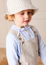 The Percy Dungarees Toddler Boy Look Look from Pepa London