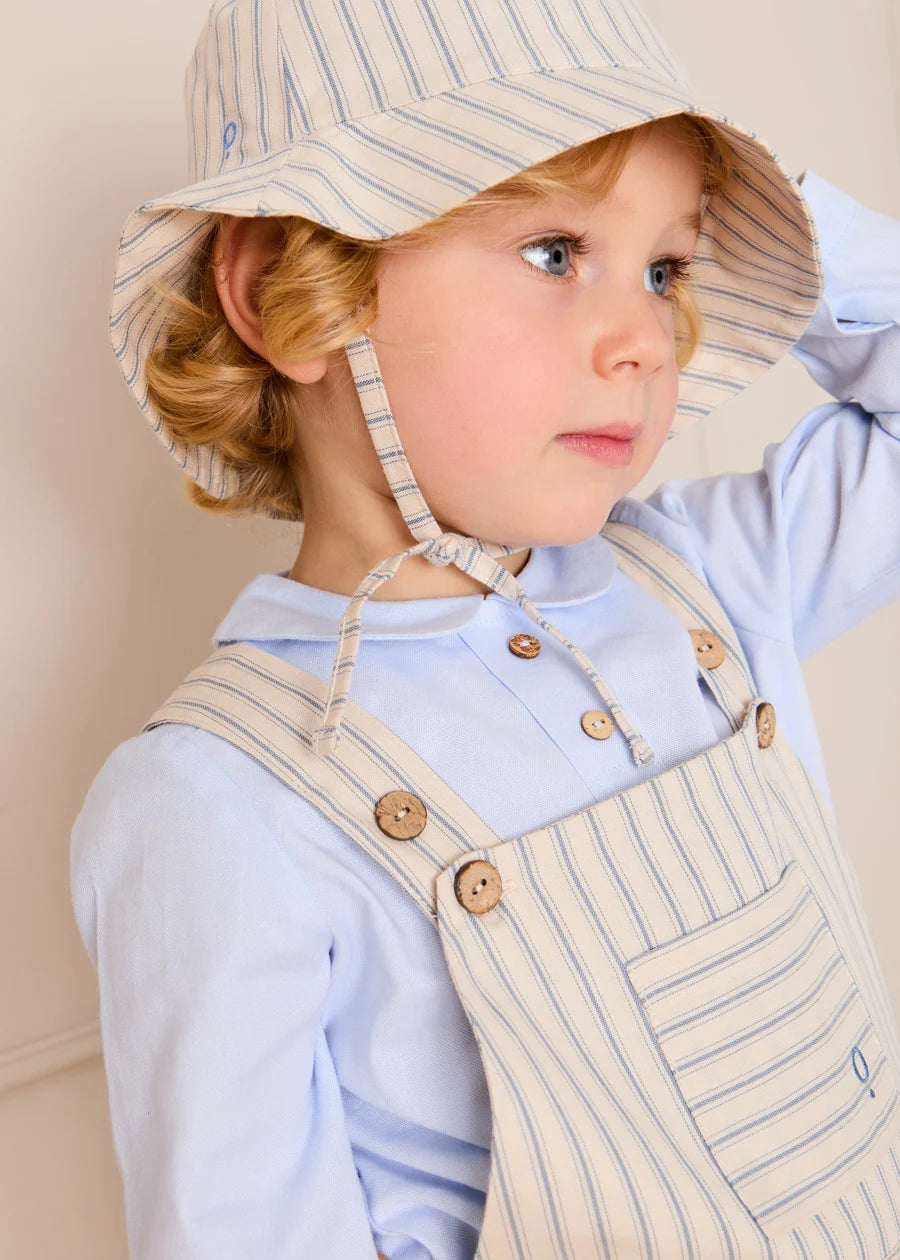 The Percy Dungarees Toddler Boy Look Look from Pepa London