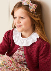 The Florence Floral Hand Smocked Dress Girl Look Look  from Pepa London