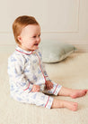 The Audrey All-In-One Pyjama Baby Girl Look Look  from Pepa London