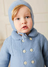 The Mustard Herringbon Bloomers Baby Boy Look Look  from Pepa London