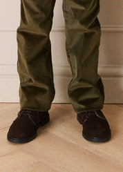 Suede Lace Up Shoes in Brown (24-35EU) Shoes from Pepa London